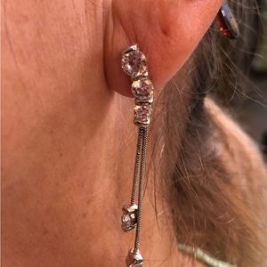 Rhinestone earrings